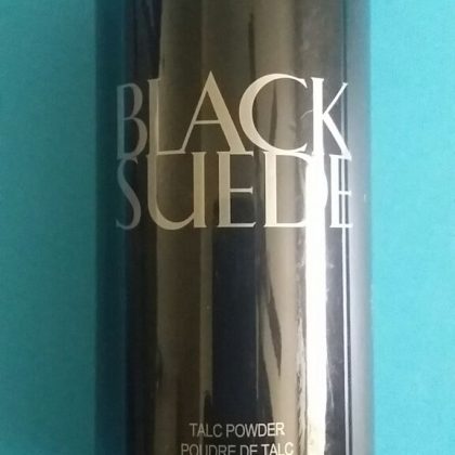 Black Suede Talc Powder